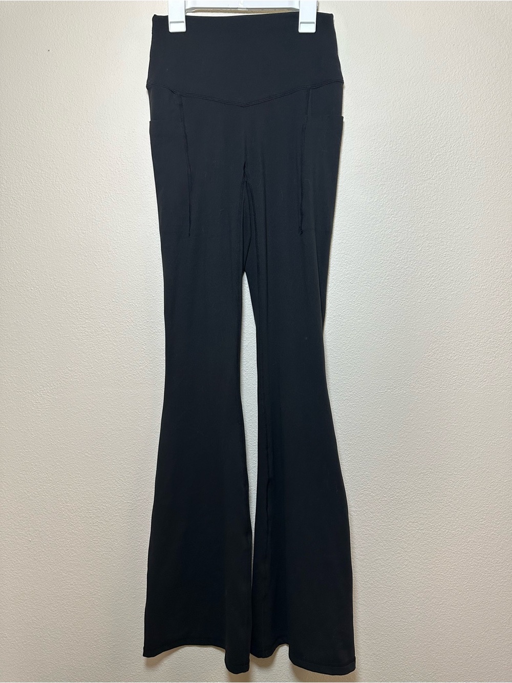 Popflex Supersculpt Black Women's Flared Yoga Pants